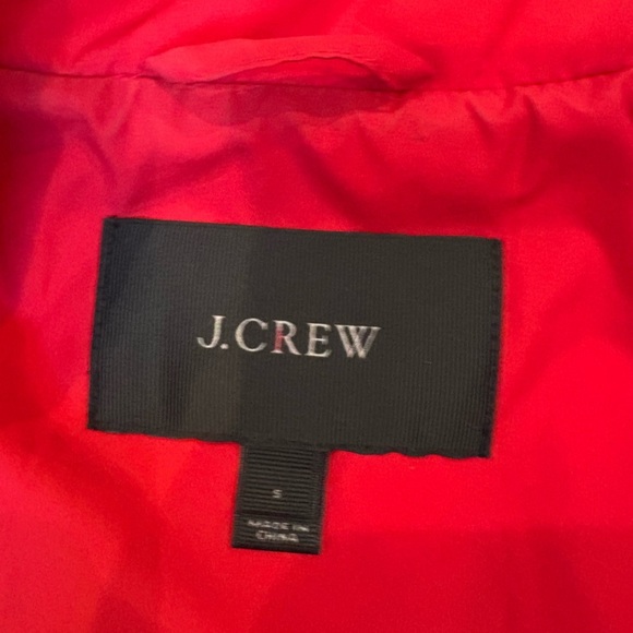 J. Crew Red Quilted Jacket - Picture 7 of 13